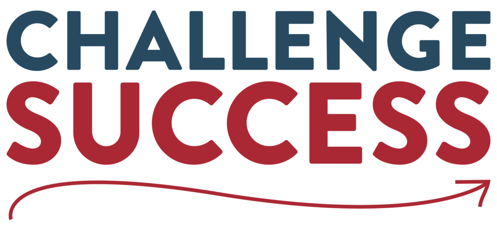 challenge success logo stacked with arrow