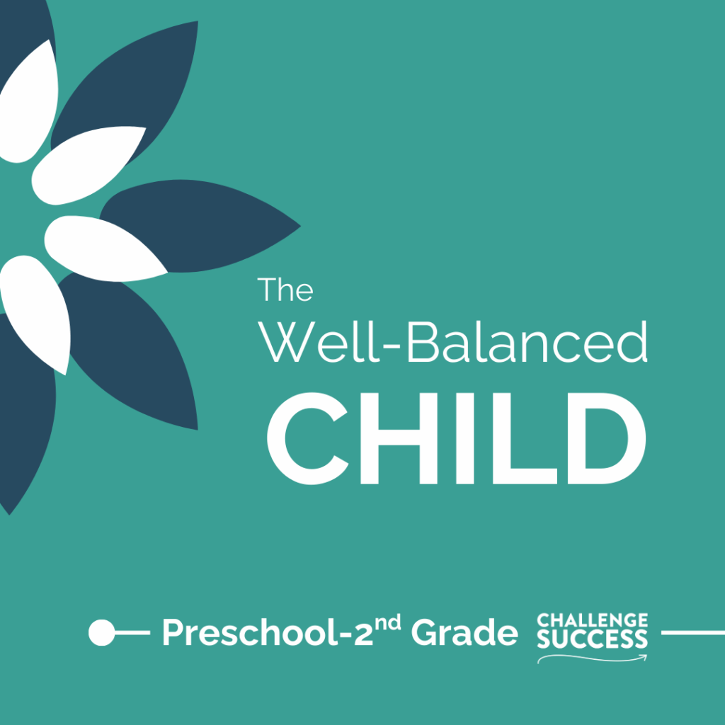Stress Sleep Play - parent education for preschools - elementary schools - The Well-Balanced Child - Small Banner