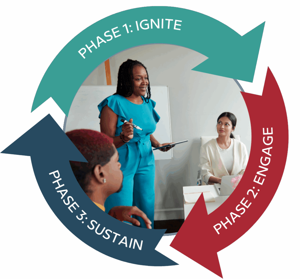 three phases of challenge success change process